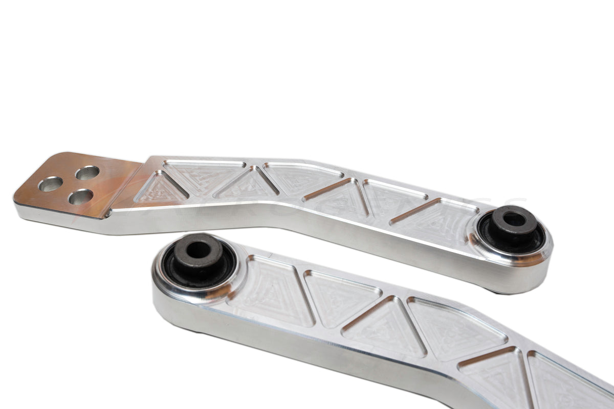 High-Clearance Billet Rear Lower Control Arms (Honda Bushings) - 2003-11 Honda Element / 2002-06 Honda CR-V