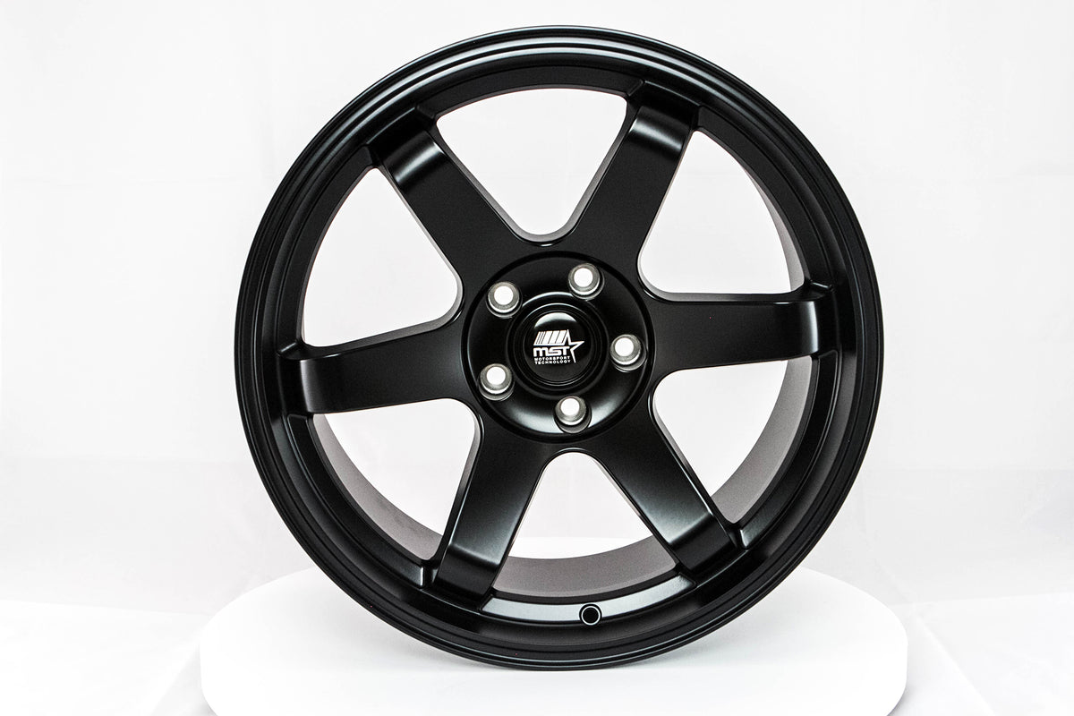 MST Time Attack Wheels - Matte Black / 18x9.5+22