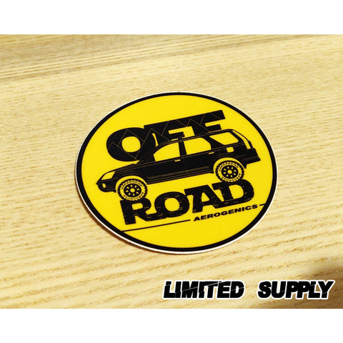 "OFF ROAD" CRV Decal