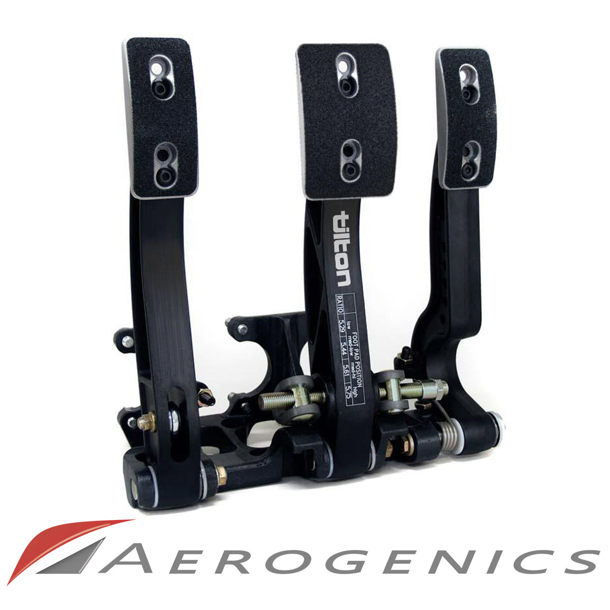 tilton pedal Billet Base Mount for 600 Series 3 Floor Mount Pedals Lieferung:Premium Lieferung - komplett montiert 2023-2025 The throttle pedal is Aventón kijote - Gravel
