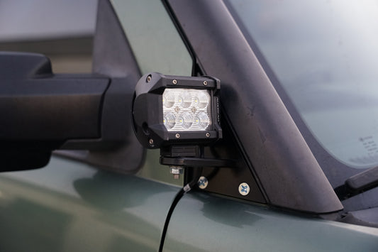 Side Mount Light Brackets - 2003-11 Honda Element