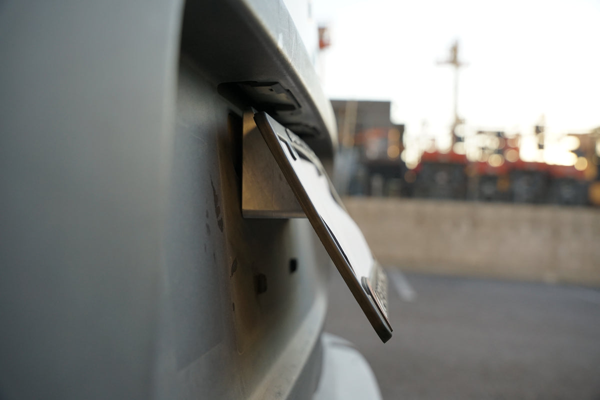 License Plate Angle Mount