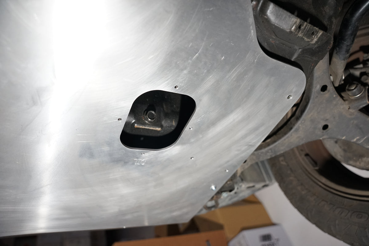 2003-11 Honda Element Front Skid Plate (V2 with oil drain cover)