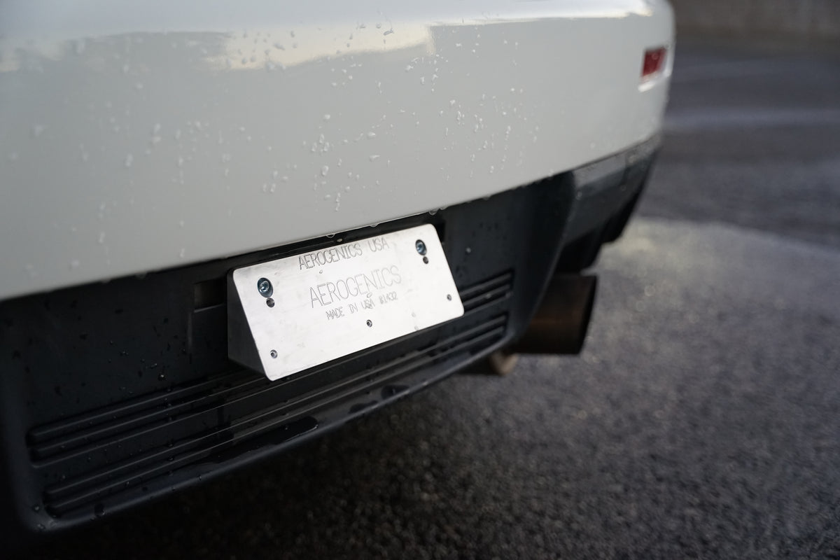 License Plate Angle Mount