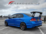 Billet Solid Cut Out Wing Stands For Voltex GT Wings - 275mm (Flat Trunk)