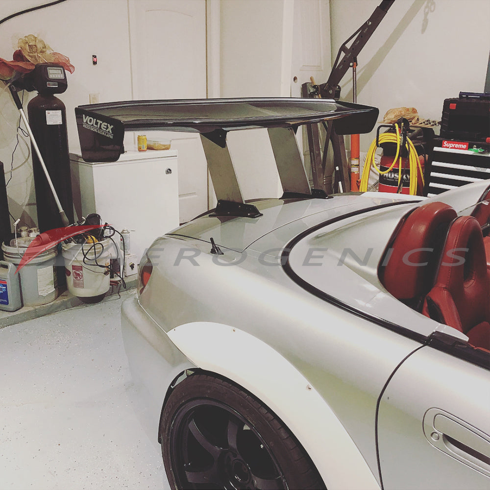 Billet Solid Wing Stands For Voltex GT Wings - 325mm (Flat Trunk
