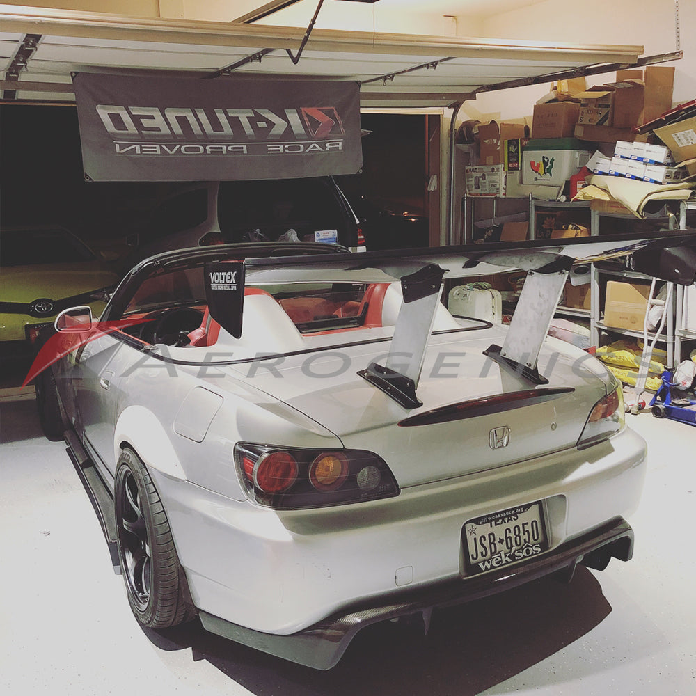325mm solid stands for Voltex GT wings [EVO/STI/etc] - Aerogenics