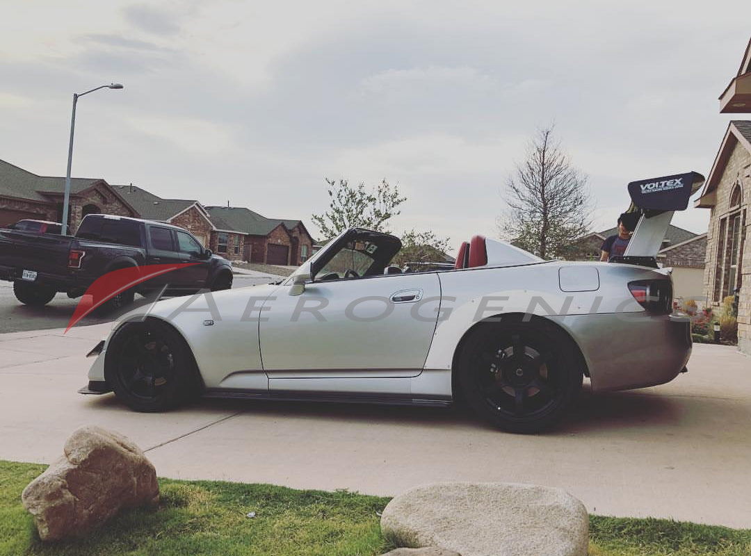 325mm solid stands for Voltex GT wings [EVO/STI/etc] - Aerogenics