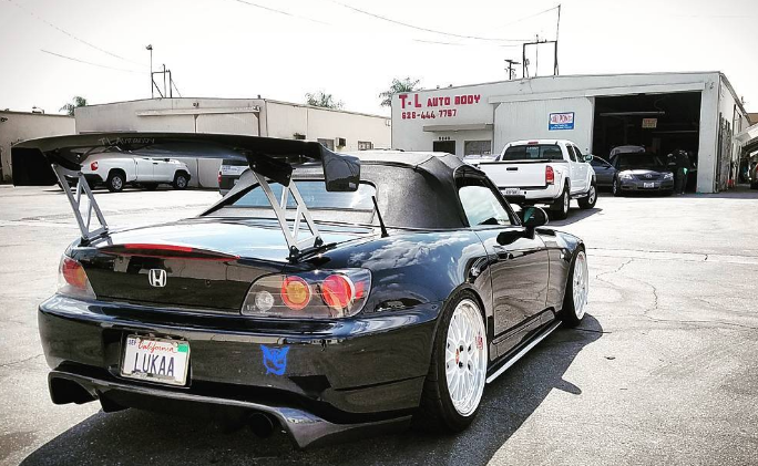 Aerogenics 295mm stands for Voltex GT wings [S2000/Civic/EVO/etc] - Aerogenics