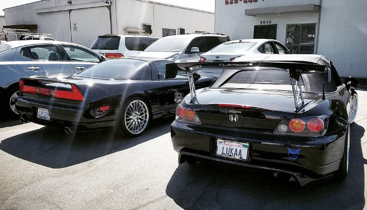 Aerogenics 295mm stands for Voltex GT wings [S2000/Civic/EVO/etc] - Aerogenics