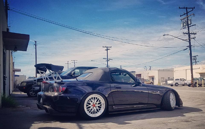 Aerogenics 295mm stands for Voltex GT wings [S2000/Civic/EVO/etc] - Aerogenics