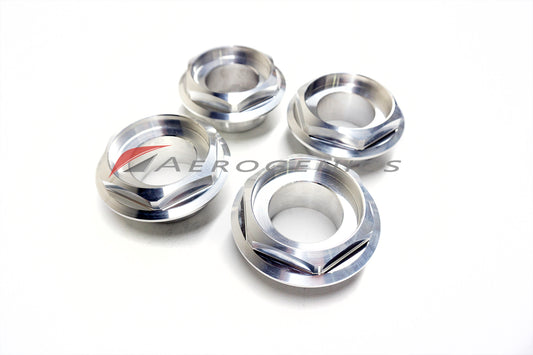 Aerogenics Billet Hex Caps for BBS RS - Aerogenics