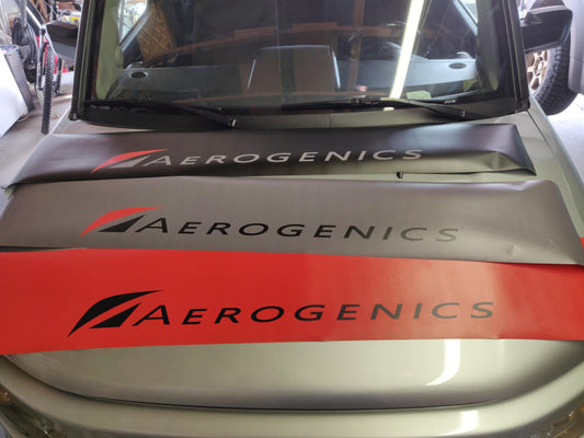 Aerogenics Windshield Banner