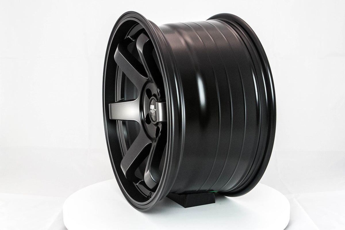 MST Time Attack Wheels - Matte Black / 18x9.5+22