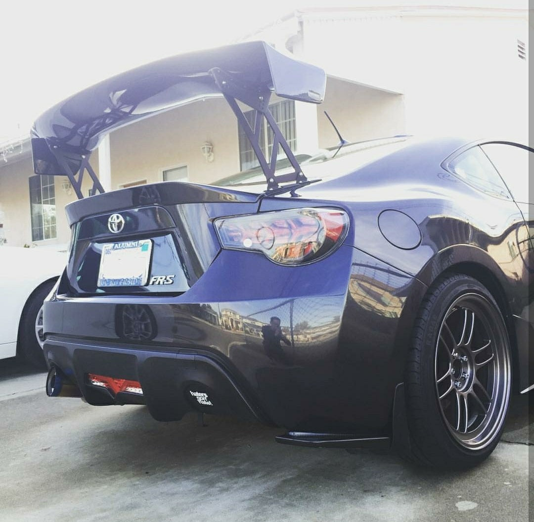 Aerogenics 295mm stands for Voltex GT wings [S2000/Civic/EVO/etc] - Aerogenics