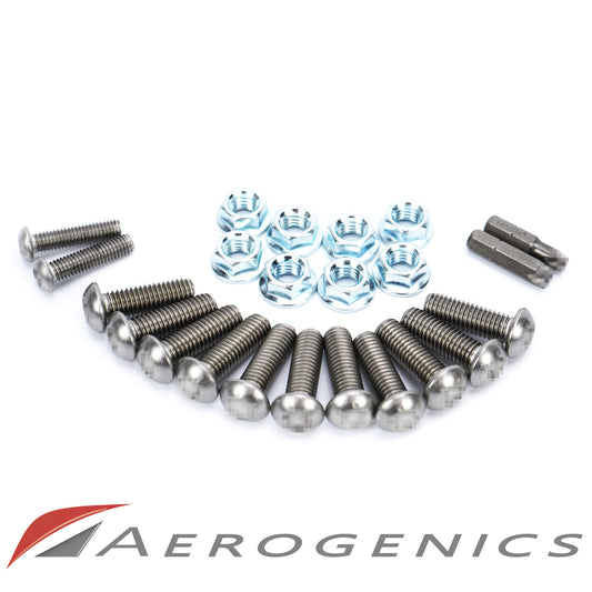 Security Bolt Set for Honda Element Catalytic Converter Cover (Cat Cover)