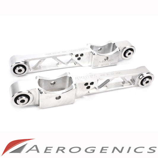 Billet Rear Lower Control Arms (Eye Bolt Style) - 1988-95 Honda Civic / 1997-01 Integra Type-R
