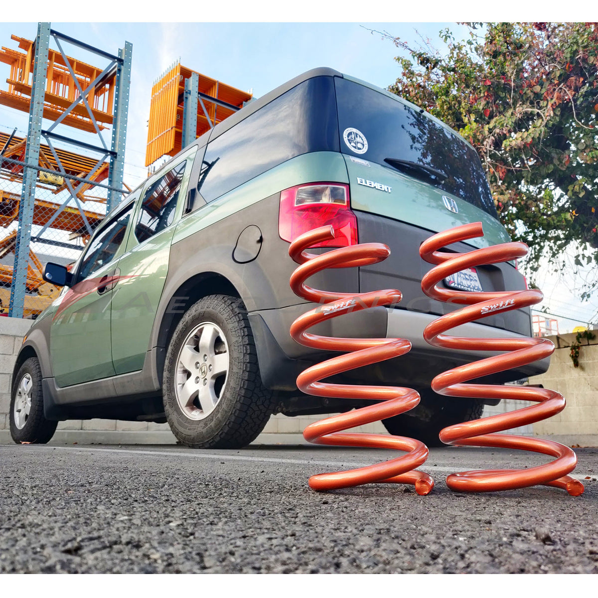 Aerogenics x Swift / Heavy Duty Rear Springs - 03-11 Honda Element