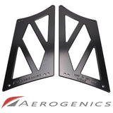 Billet Solid Cut Out Wing Stands For Voltex GT Wings - 275mm (Flat Trunk)