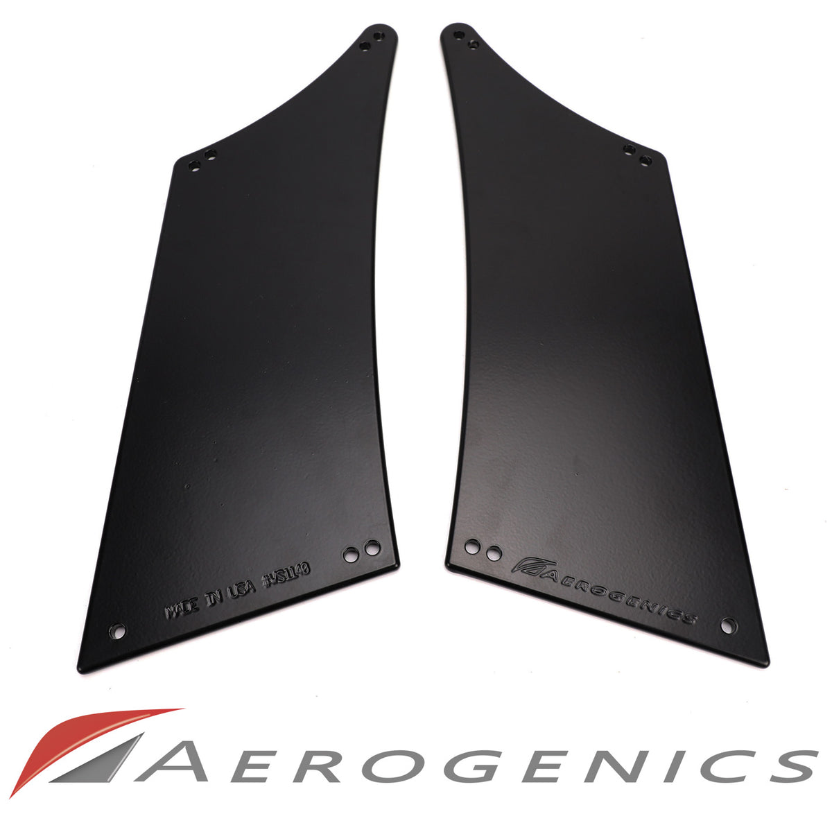 Billet Solid Wing Stands For Voltex GT Wings - 295mm (Curved Trunk)